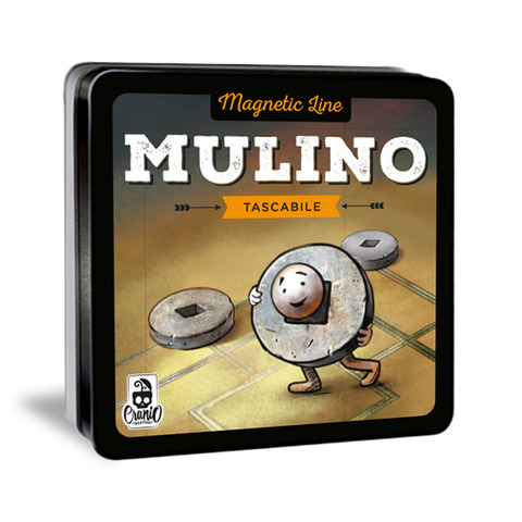 Gioco tascabile Cranio Creations Magnetic Line – Mulino età 6+ 2 giocatori - CC356